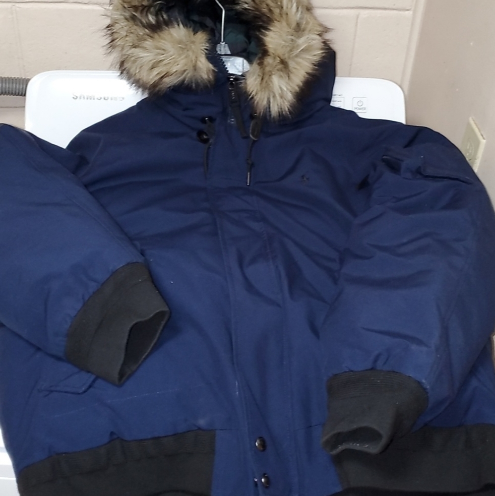 Men Polo Coat - Picture 2 of 3